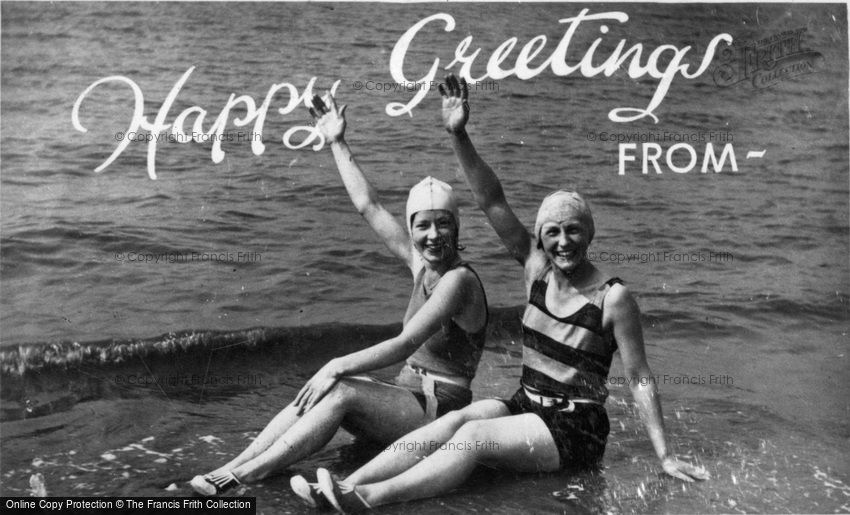 Porthleven, Happy Greetings from c1932