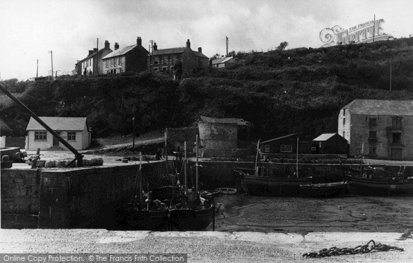 Photo of Porthleven, Low Tide c.1955