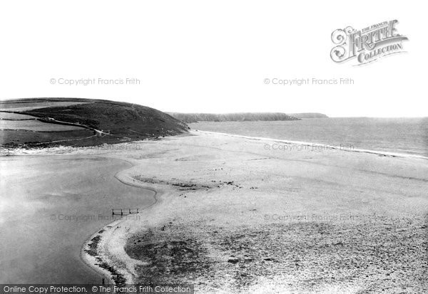 Photo of Porthleven, The Bar Sands 1895