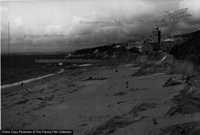 Photo of Porthleven, The Beach c.1955
