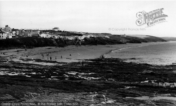 Photo of Porthleven, The Beach c.1955