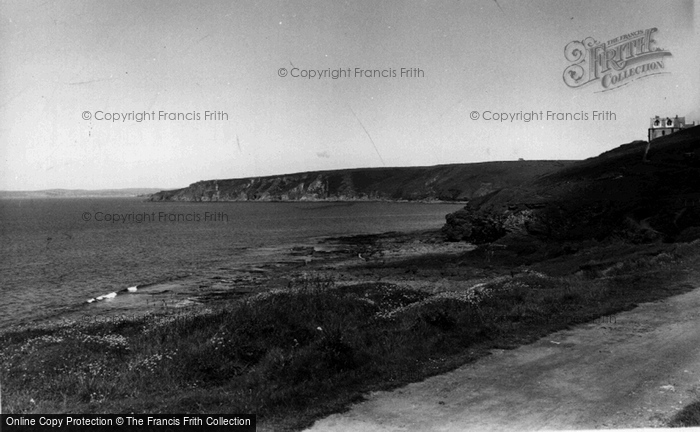 Photo of Porthleven, The Cliffs c.1955
