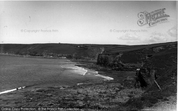 Photo of Porthleven, The Cliffs c.1955