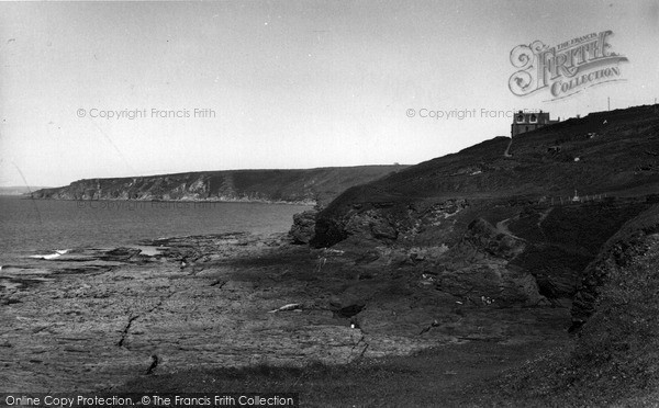 Photo of Porthleven, The Cliffs c.1955