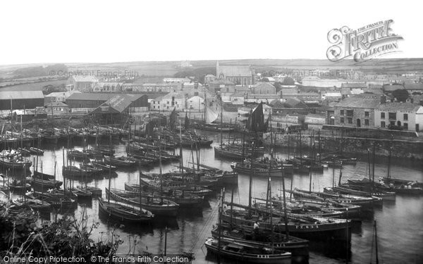 Photo of Porthleven, The Harbour 1904