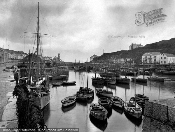 Photo of Porthleven, The Harbour 1924