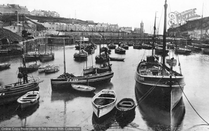 Photo of Porthleven, The Harbour 1924