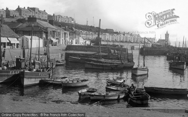 Photo of Porthleven, The Harbour 1935