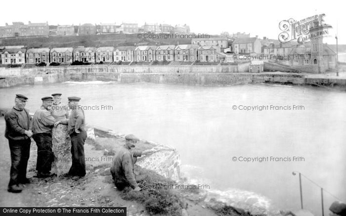 Photo of Porthleven, The Harbour And Bay View Terrace 1924