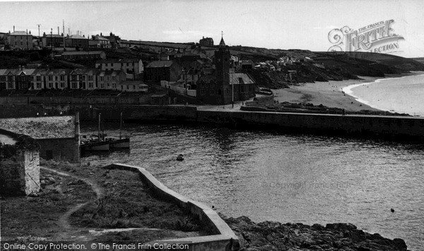 Photo of Porthleven, The Harbour And Beach c.1955