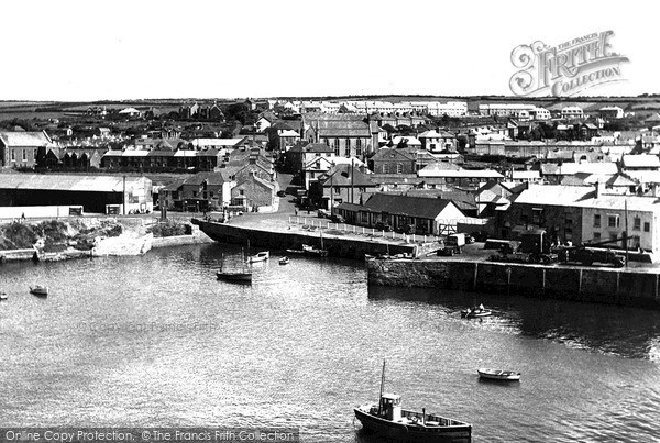 Photo of Porthleven, The Harbour And Fore Street c.1955