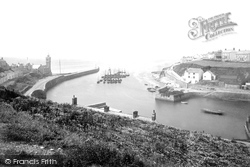 The Harbour And Look Out 1890, Porthleven