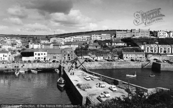 Photo of Porthleven, The Harbour Breakwater c.1955
