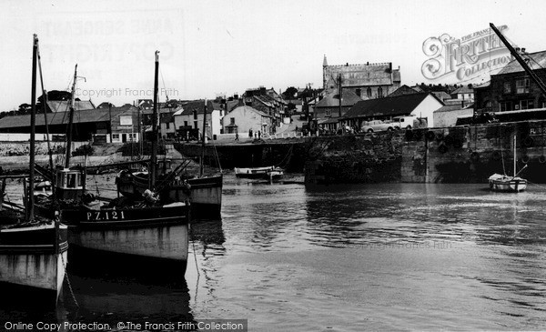 Photo of Porthleven, The Harbour c.1955