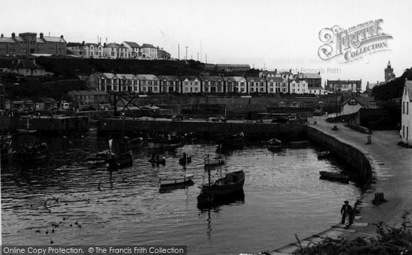Photo of Porthleven, The Harbour c.1955