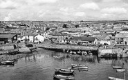 Porthleven, the Harbour c1955