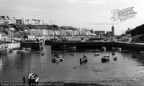 Photo of Porthleven, The Harbour c.1955