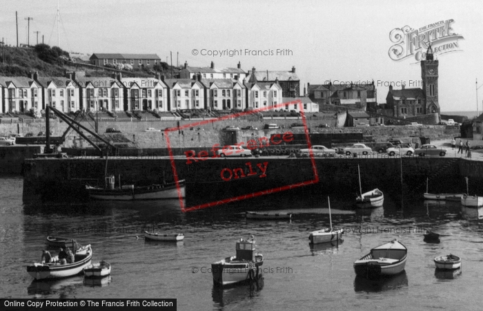 Photo of Porthleven, The Harbour c.1955