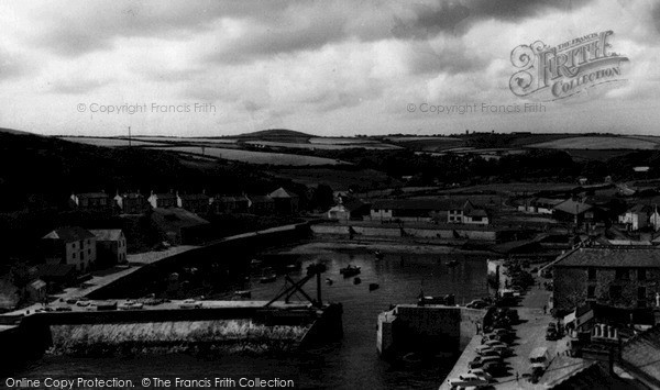 Photo of Porthleven, The Harbour c.1955