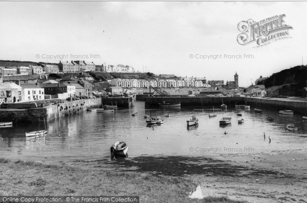 Photo of Porthleven, The Harbour c.1955