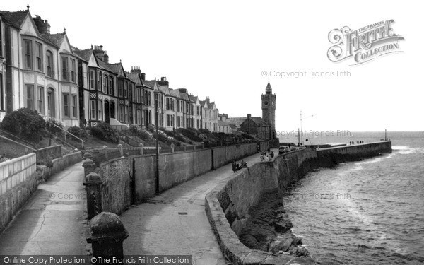 Photo of Porthleven, The Harbour Entrance c.1955