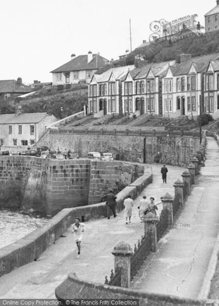 Photo of Porthleven, The Harbourside c.1955