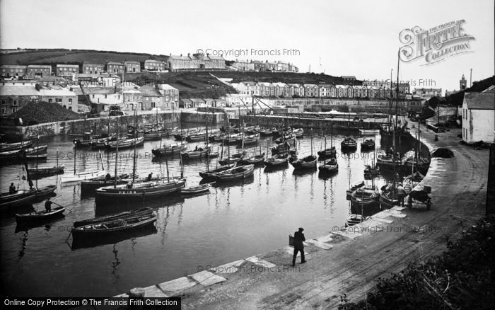 Photo of Porthleven, The Inner Harbour 1924