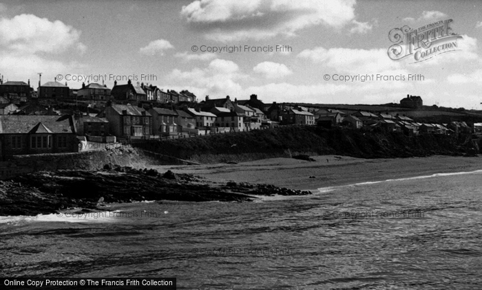 Photo of Porthleven, The Jetty c.1955