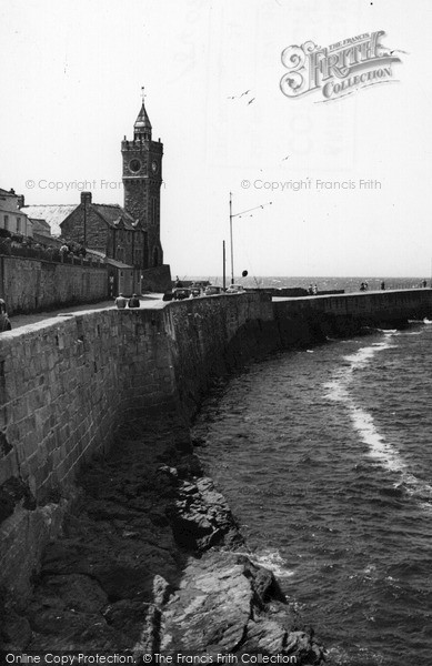 Photo of Porthleven, The Jetty c.1955