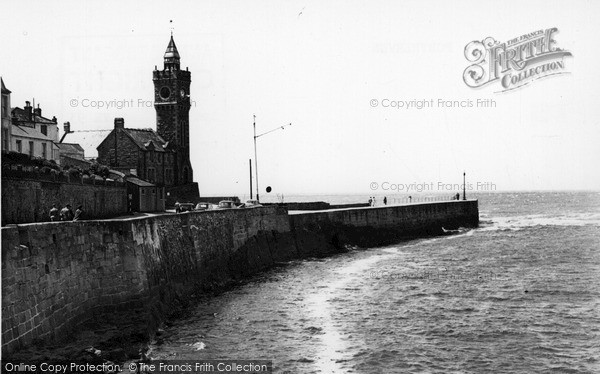 Photo of Porthleven, The Jetty c.1955