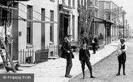 Boys In Bank Place 1908, Porthmadog
