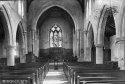 Church Interior 1908, Porthmadog