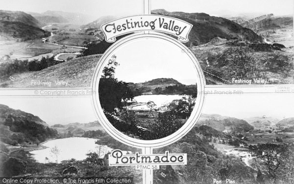 Photo of Porthmadog, Composite c.1930