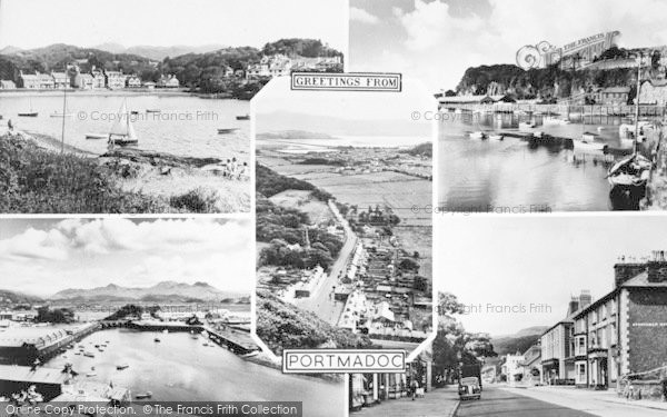 Photo of Porthmadog, Composite c.1960