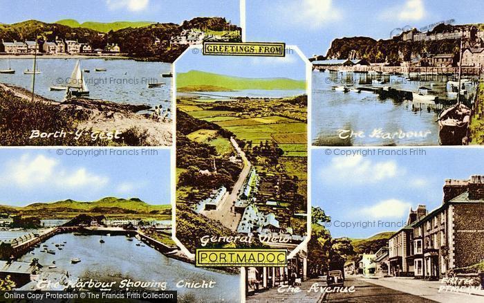 Photo of Porthmadog, Composite c.1960