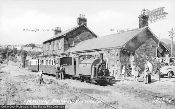 Photo of Porthmadog, Ffestiniog Railway c.1955