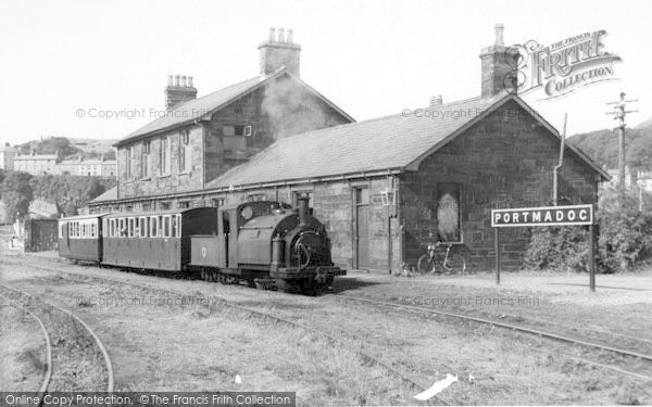 Photo of Porthmadog, Ffestiniog Railway c.1955