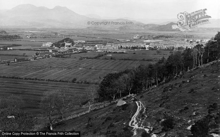 Photo of Porthmadog, From Moel Y Gest c.1932