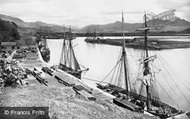 The Harbour c.1870, Porthmadog