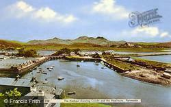The Harbour Showing Cnicht And The Moelwyns c.1955, Porthmadog
