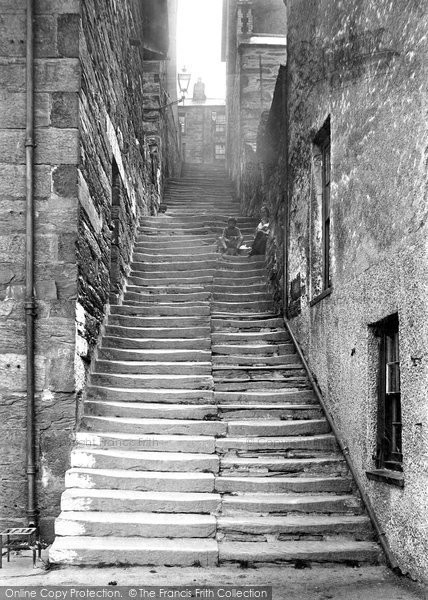 Photo of Porthmadog, The Harbour Steps 1921