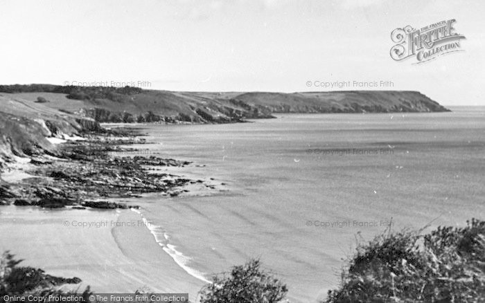 Photo of Portholland, The Beach c.1955