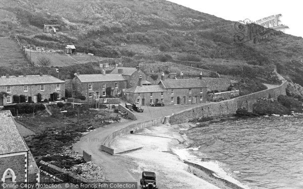 Photo of Portholland, Village c.1955