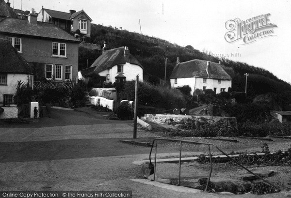 Photo of Porthoustock, The Village c.1933