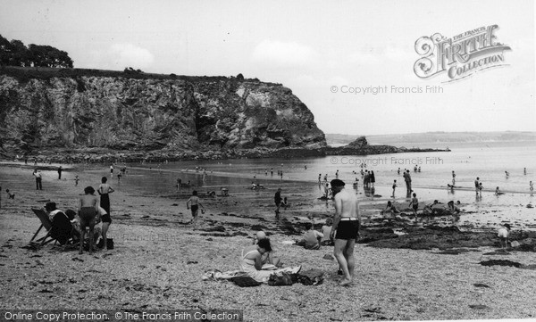 Photo of Porthpean, Beach c.1955