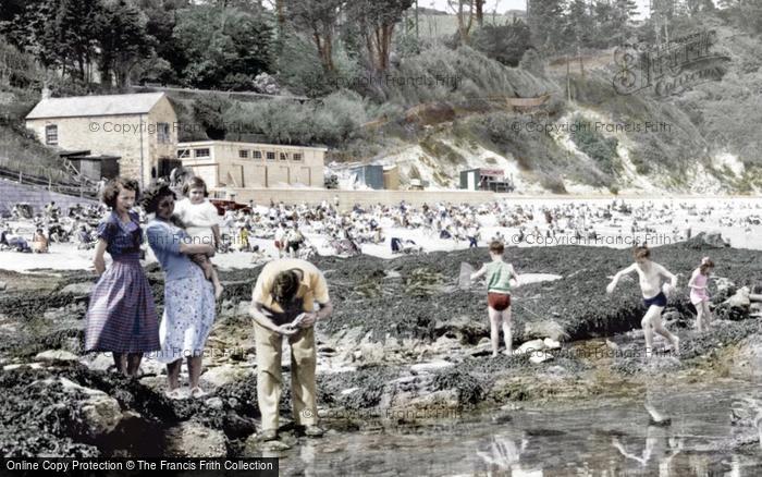 Photo of Porthpean, Beach c.1955