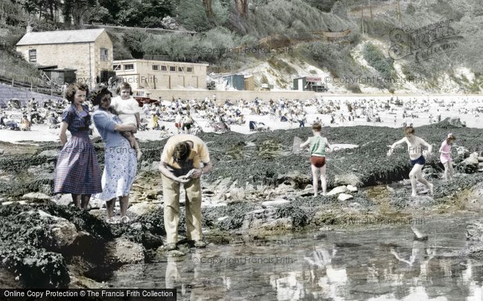 Photo of Porthpean, Beach c.1955