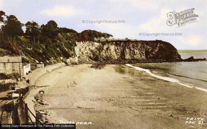 Photo of Porthpean, Beach c.1955