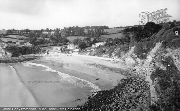 Photo of Porthpean, Beach c.1955