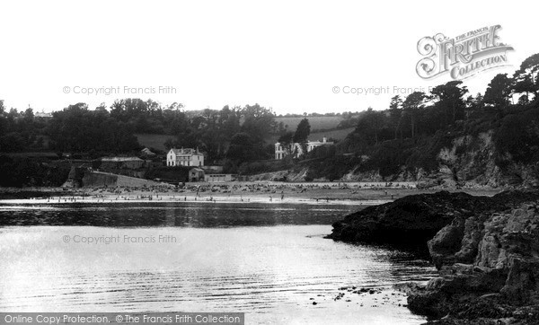 Photo of Porthpean, The Beach From Gull Rock c.1955
